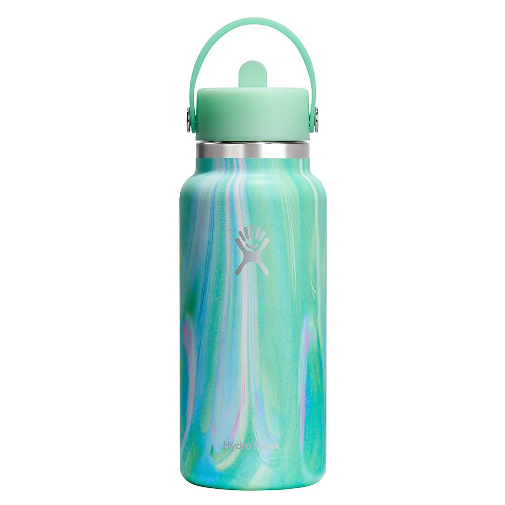 Hydro Flask 32Oz Wide Flex Straw Cap - Jelly LE - Jelly Green LE