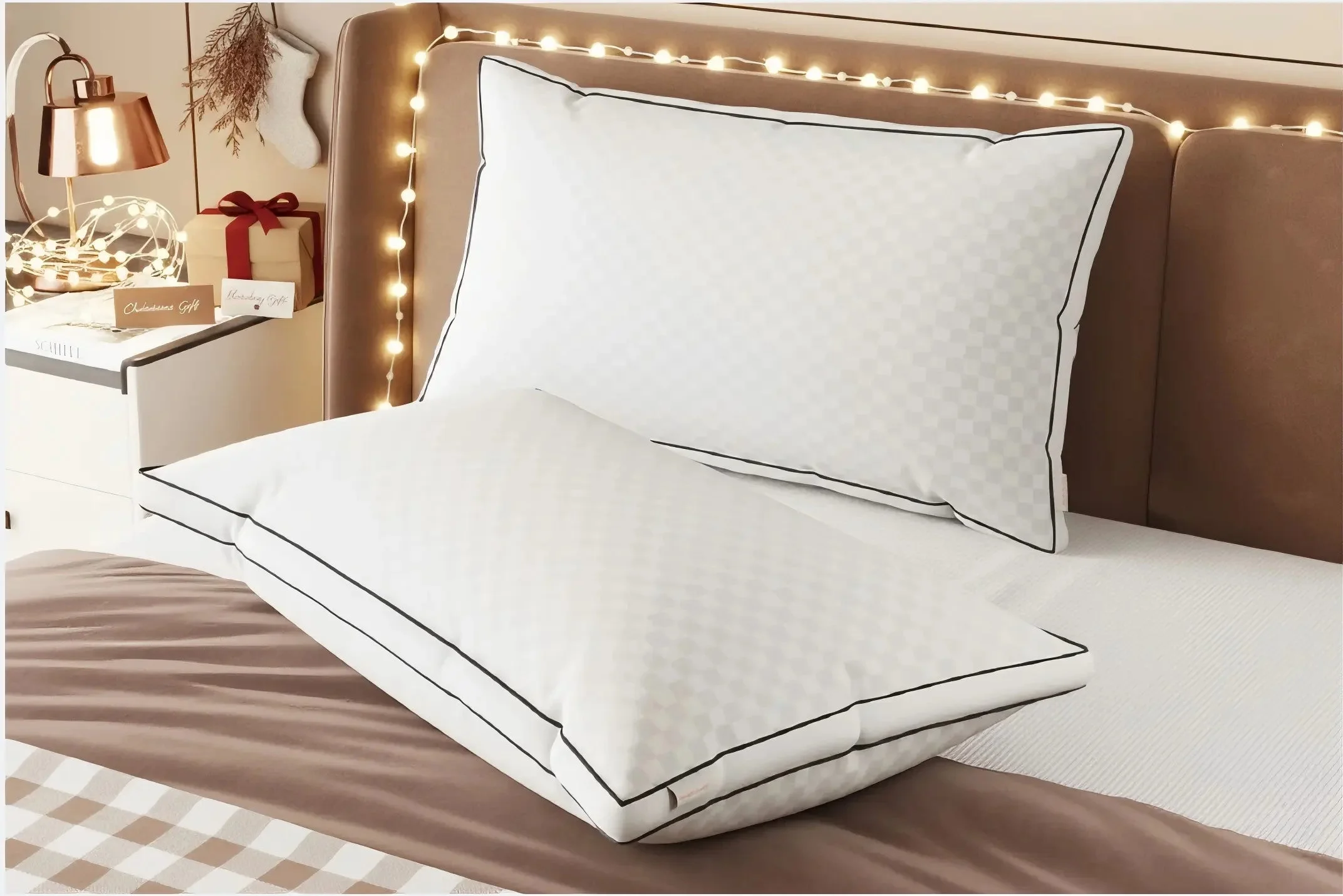 Free Comfort Support Pillow Set - Queen Size
