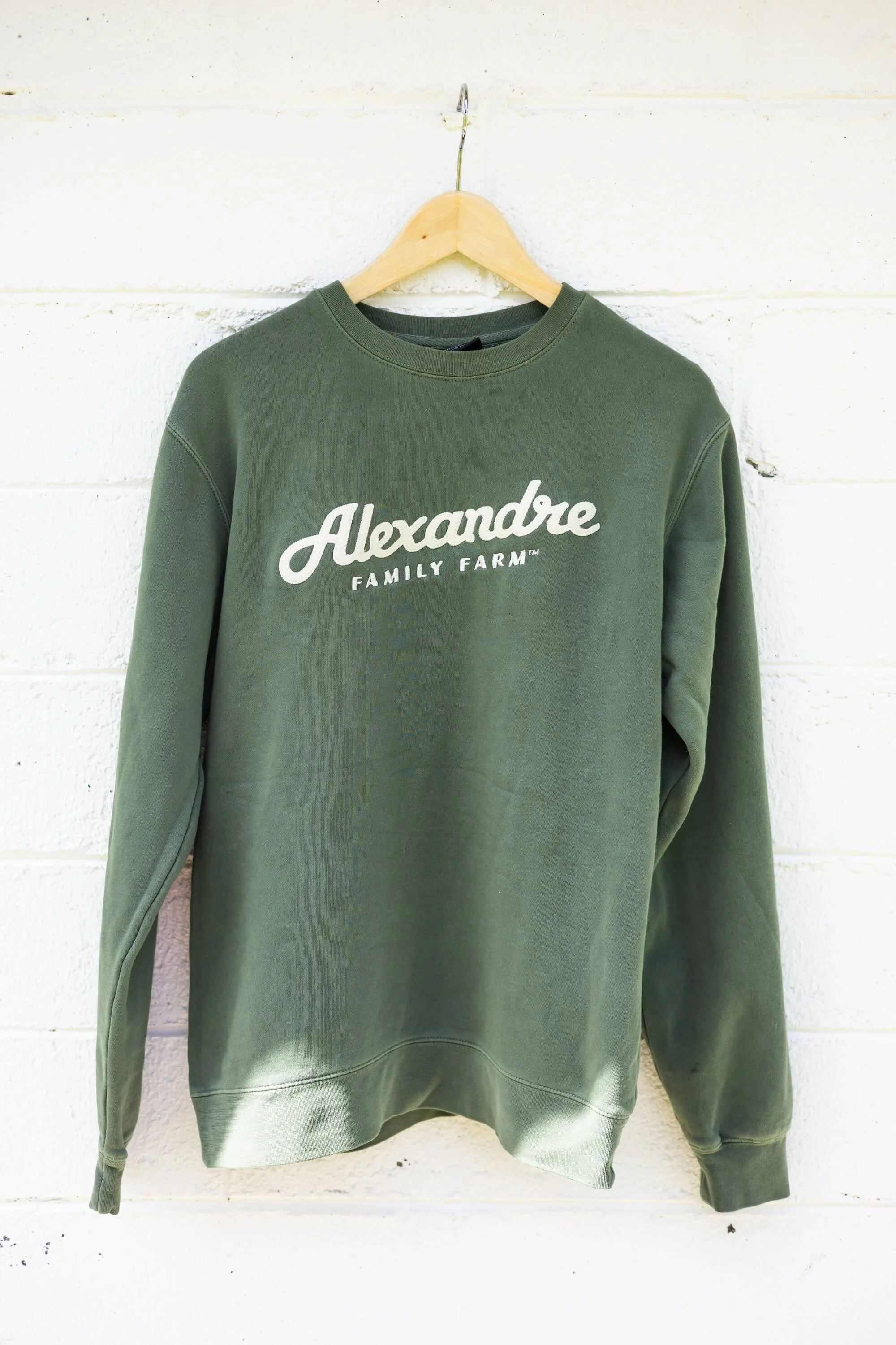 Basil Green Crewneck Sweater - $55