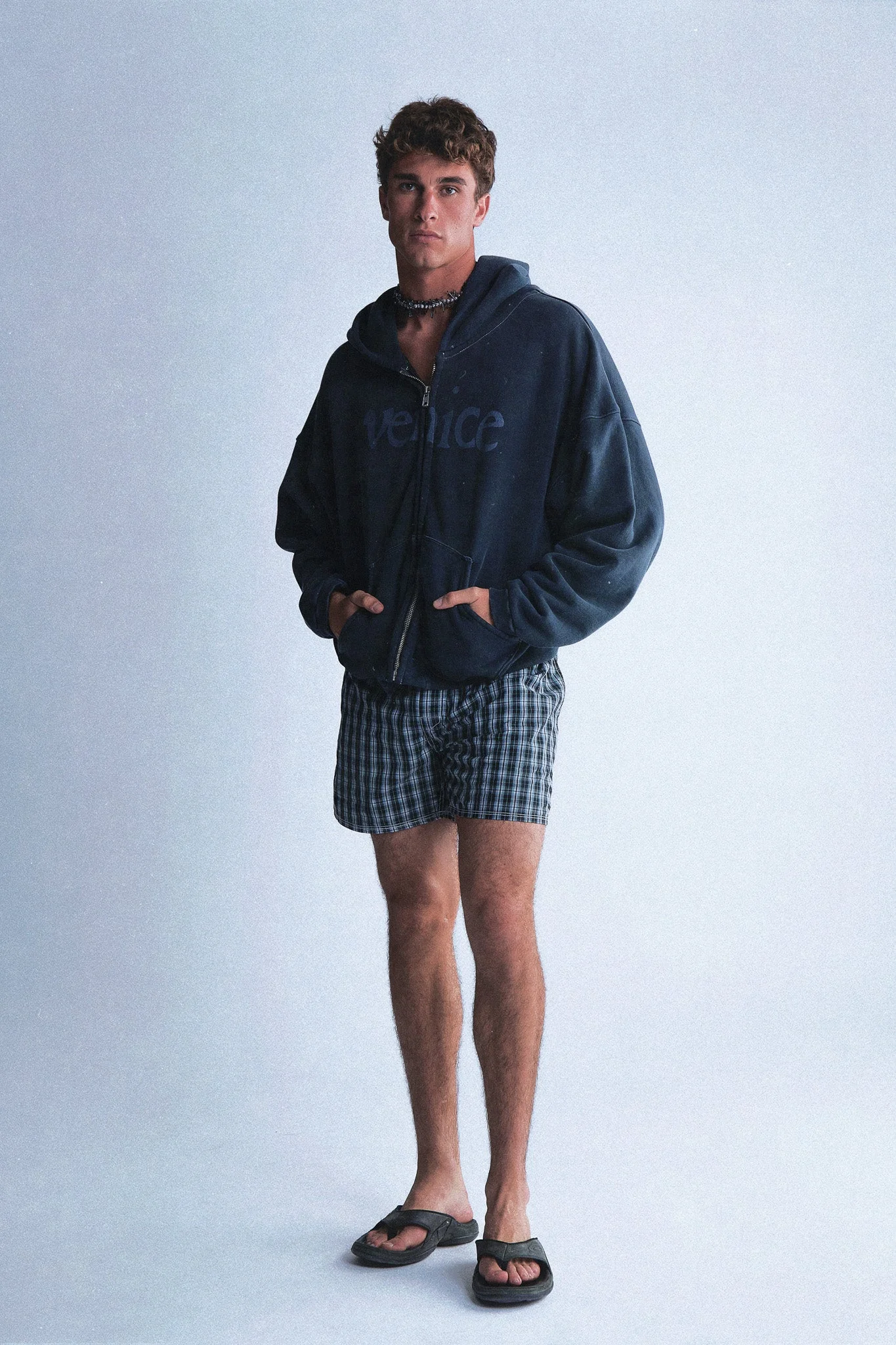 Venice heavyweight zip up hoodie