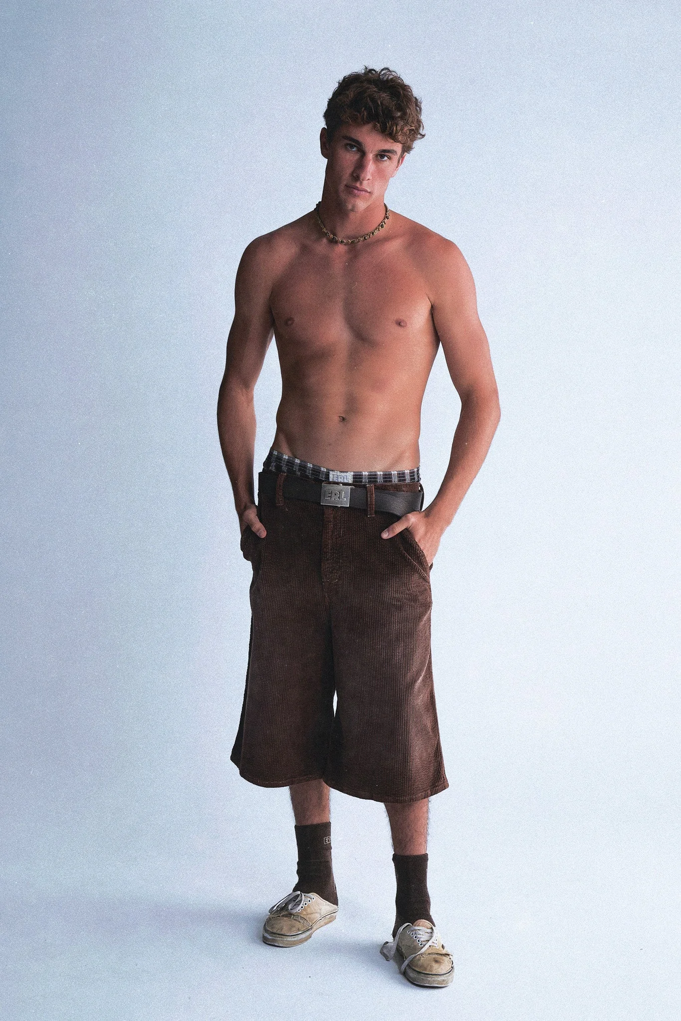 Corduroy boardwalk short