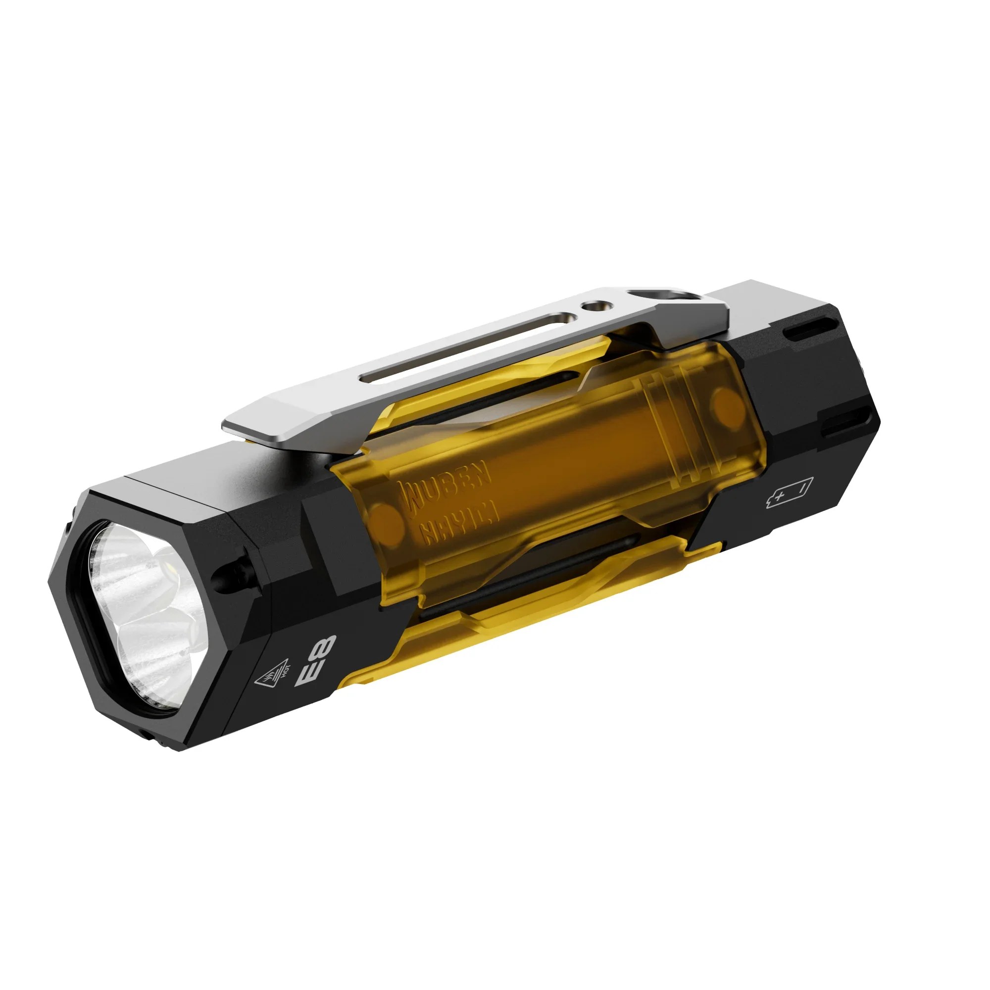 Wuben E8 Kompakte, Magnetische, Modulare EDC-Taschenlampe