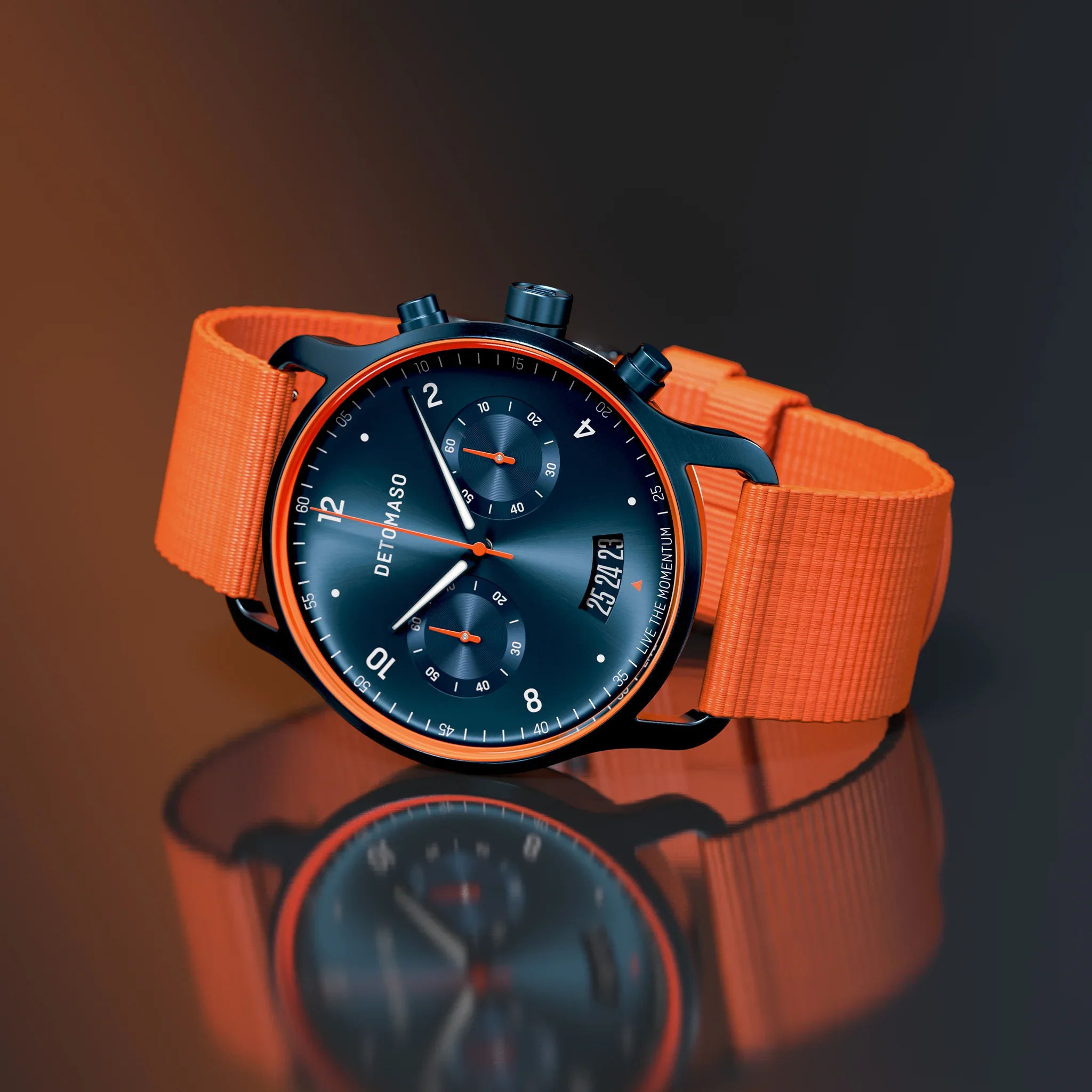 Sorpasso Chronograph Velocità – Blue Orange
