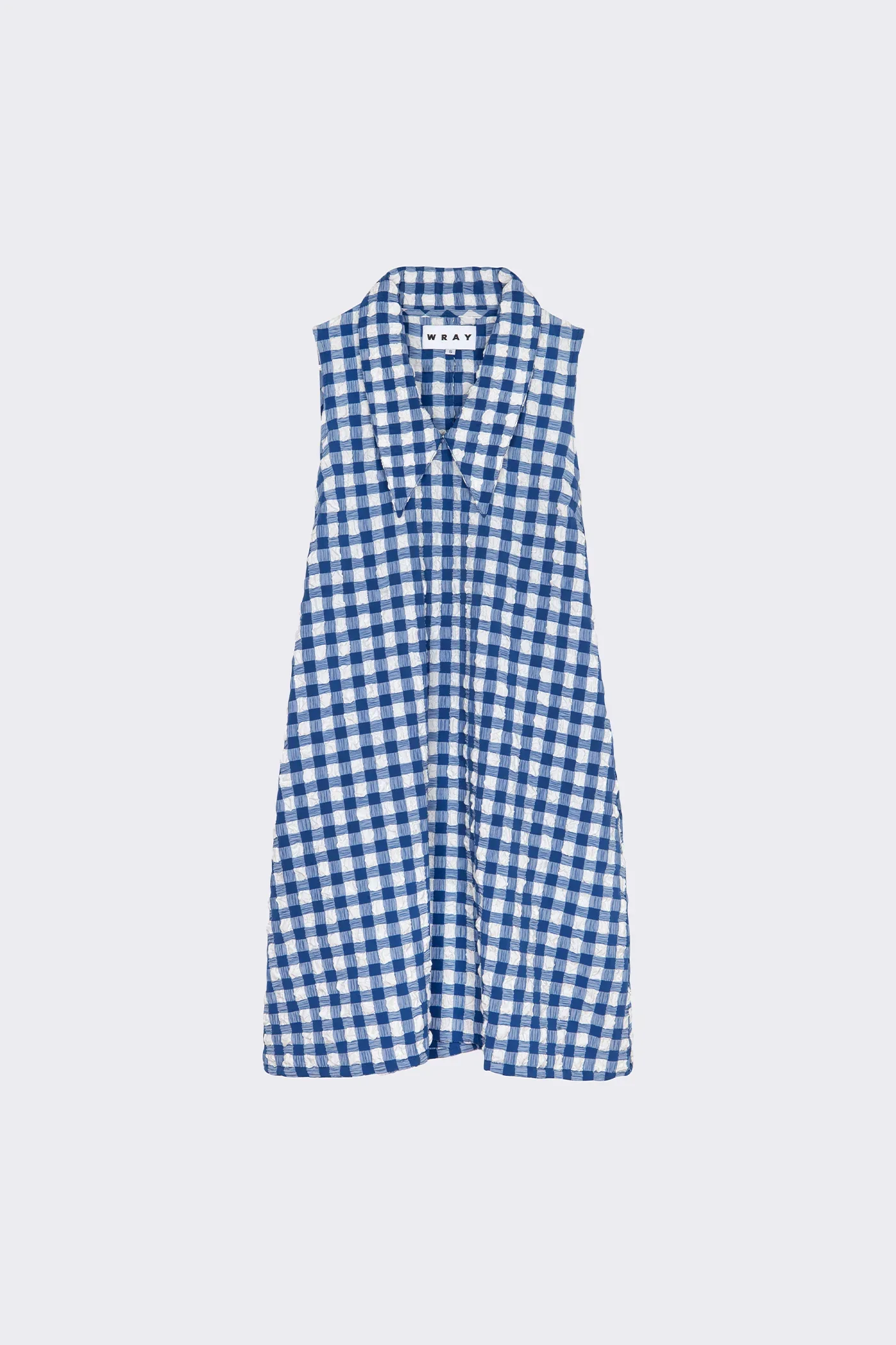 Brooks Dress - Navy Check