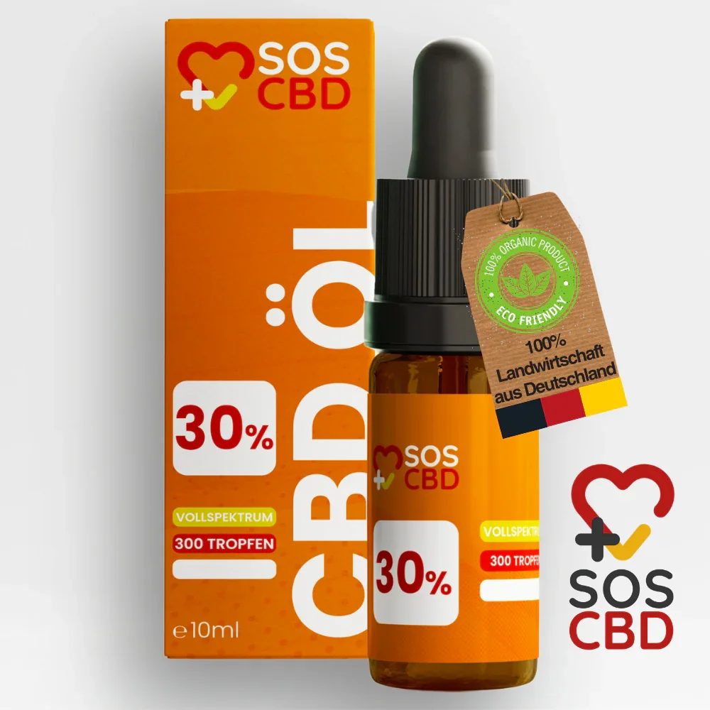 SOS CBD-ÖL 30% 10ml