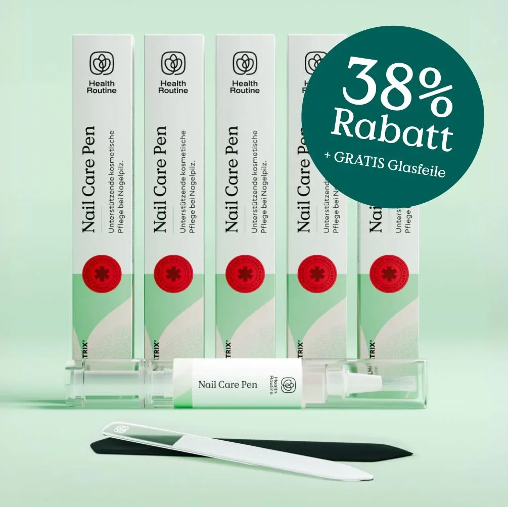 5x Nail Care Pen + GRATIS Glasfeile