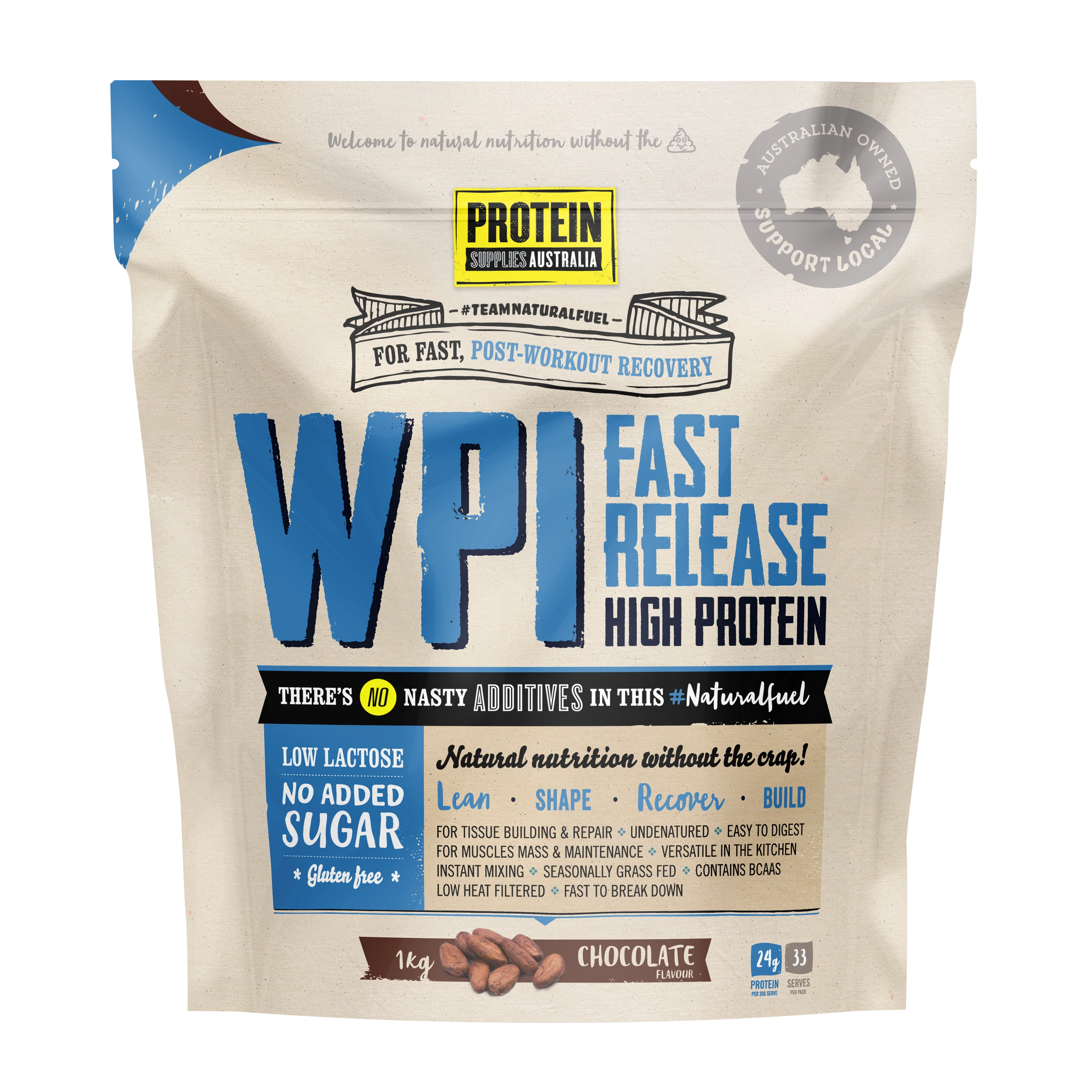 WHEY ISOLATE (WPI) - CHOCOLATE