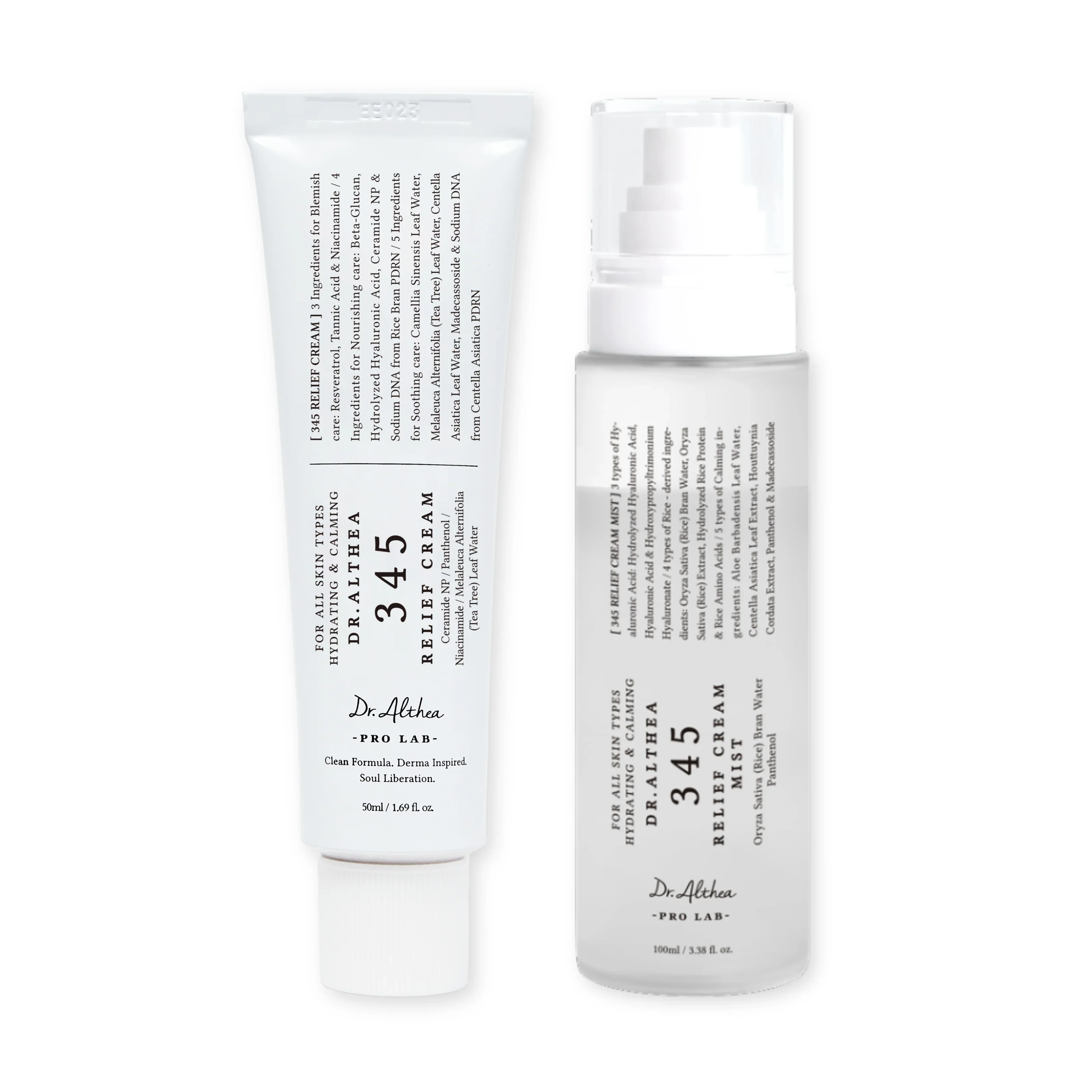 345 Relief Cream & Mist Duo