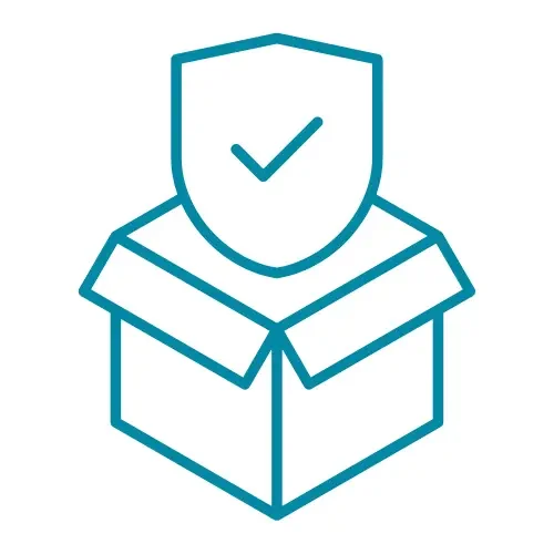 Shipping insurance against damage, loss and theft