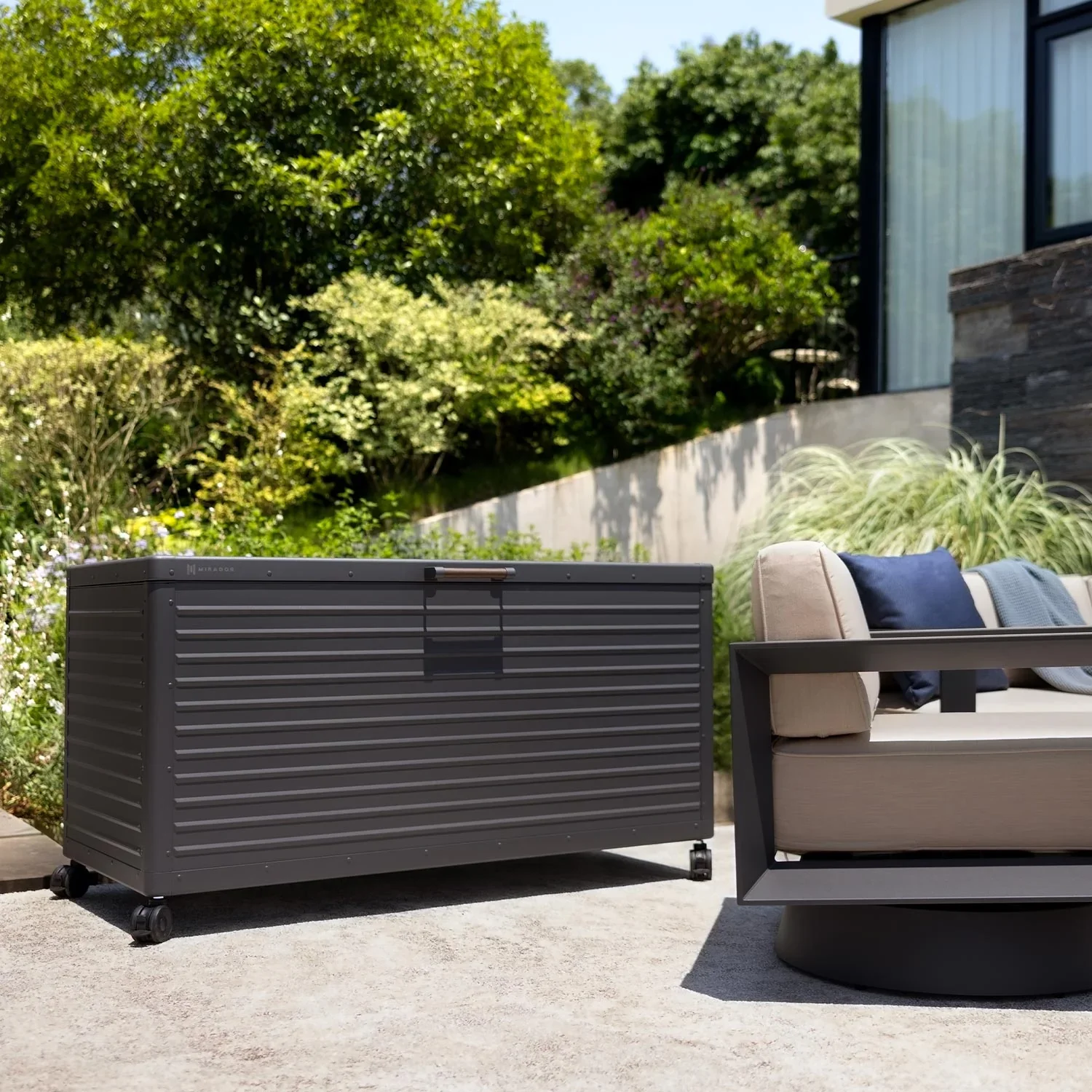 Mirador Outdoor Storage Series - Deck box horizon - 175 US Gallon