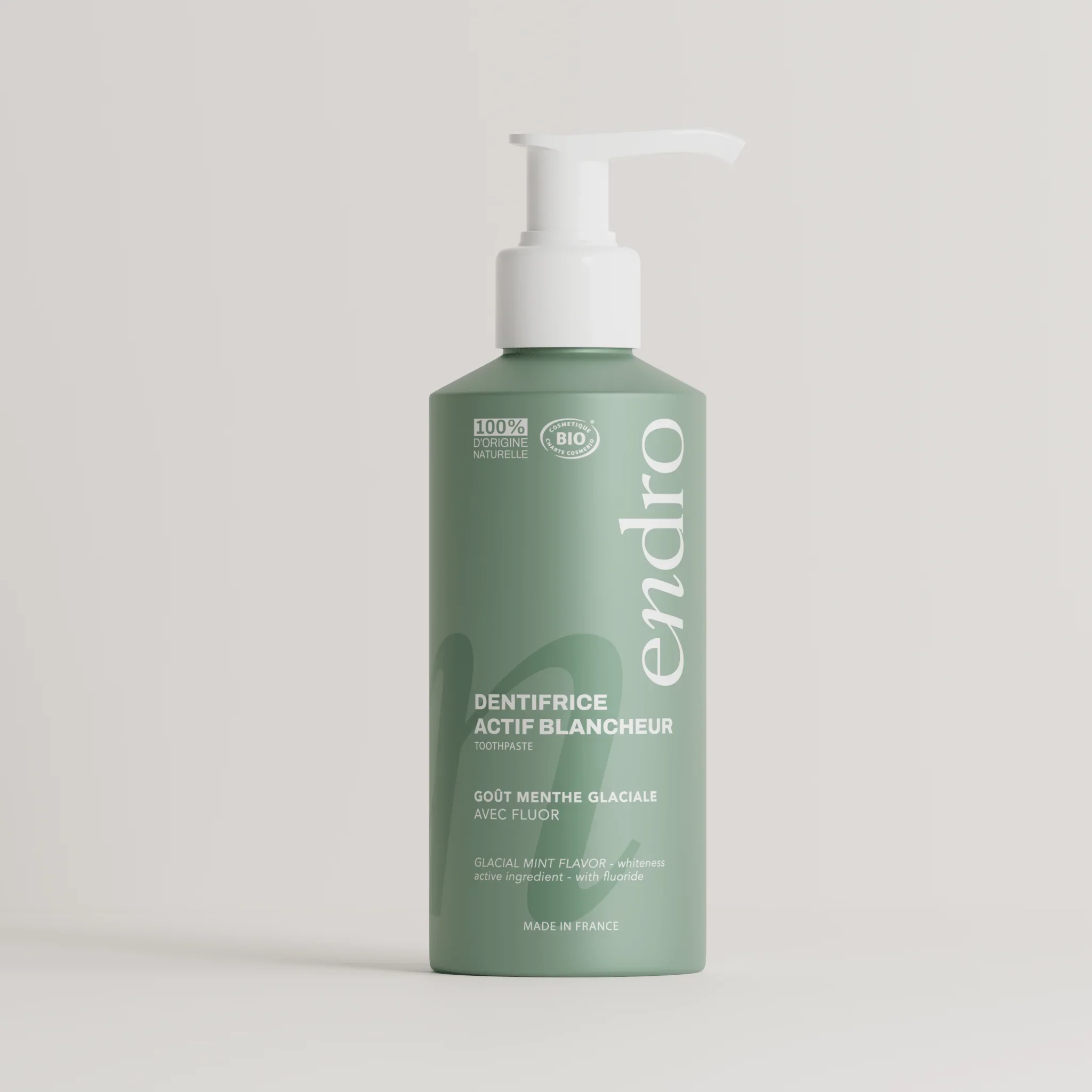 Dentifrice Actif Blancheur - Goût Menthe Glaciale
