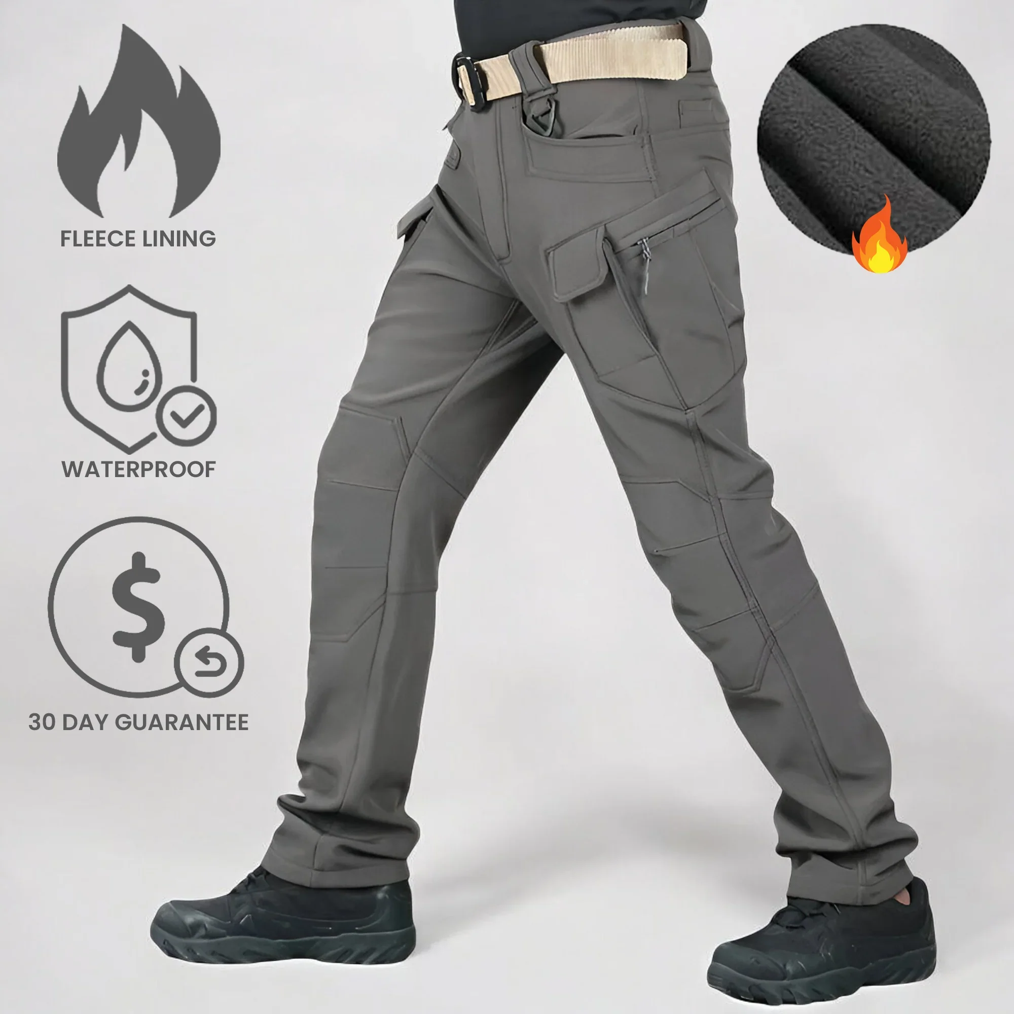Fleece Lined Waterproof Pants