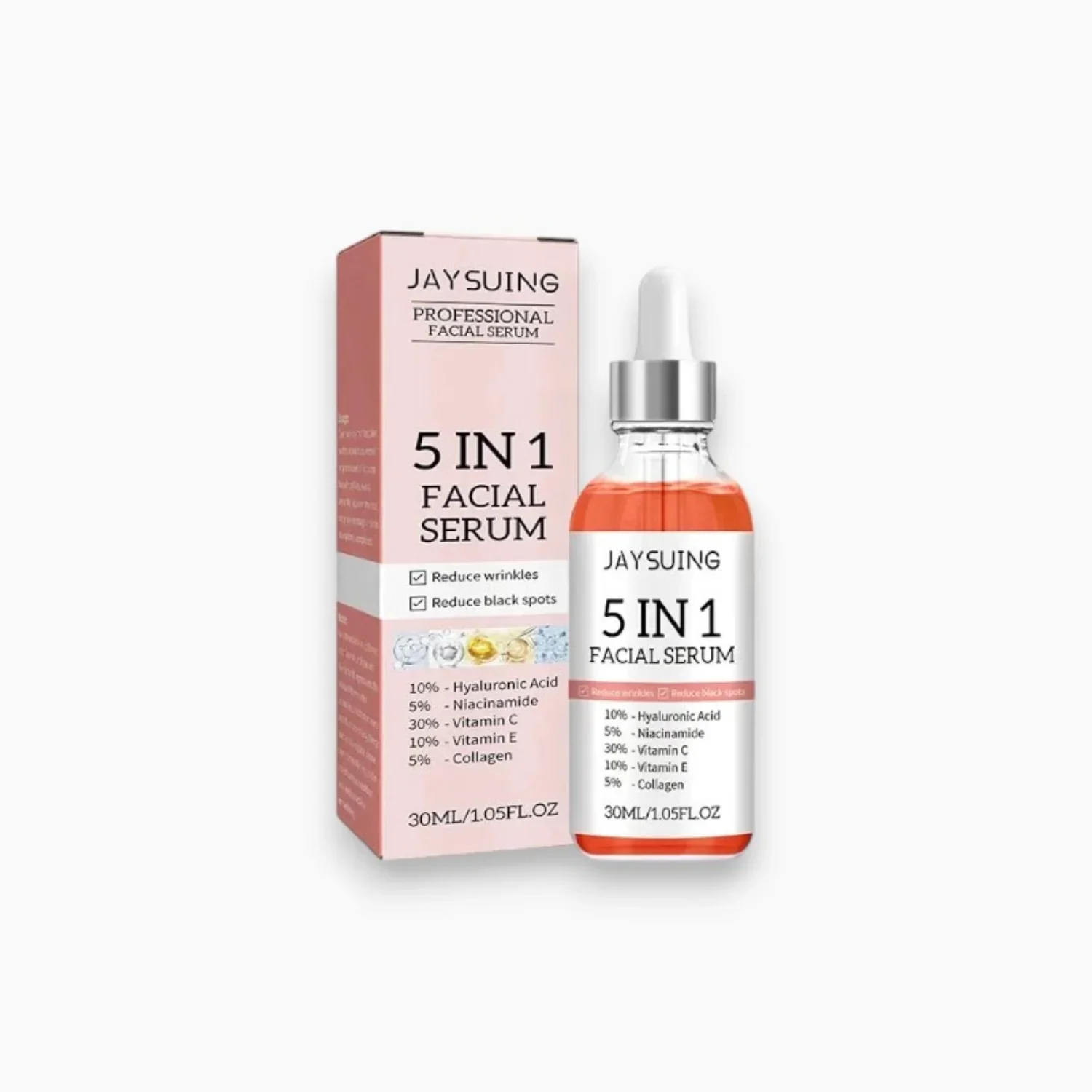 Lux Cove Skin Firming 5-in-1 Hyaluronic Acid Face Serum
