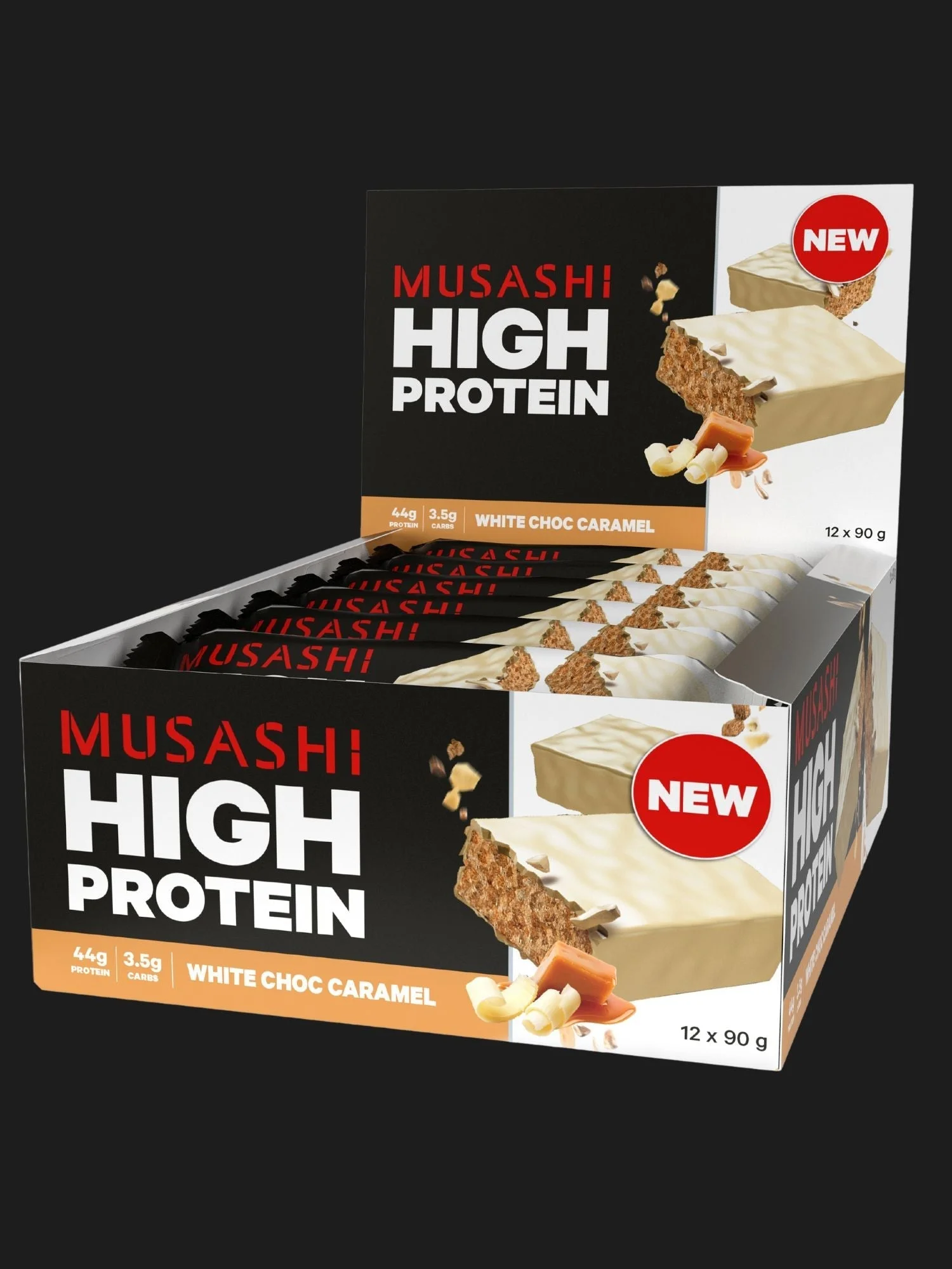 High Protein Bar 90g (Box of 12 Bars)
