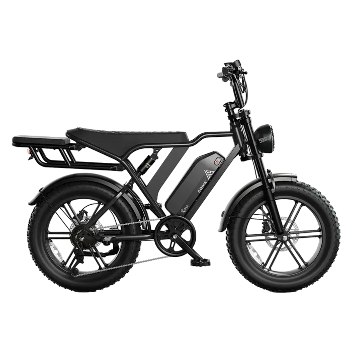 TST® R002 20'' 1500W Full Suspension Moped-style Electric Bike