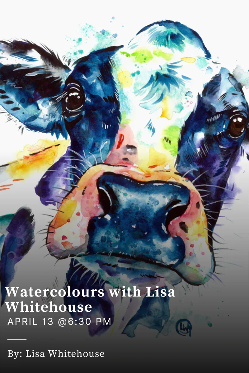 Watercolours with Lisa Whitehouse - April 13