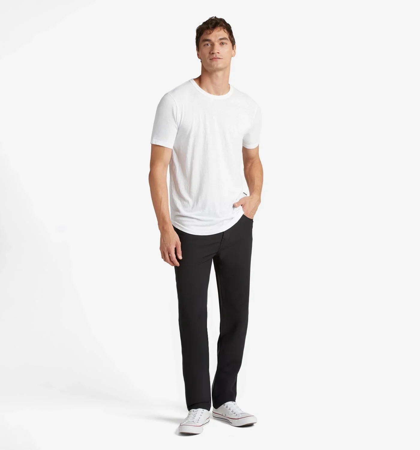 Tri-Blend Scallop Crew