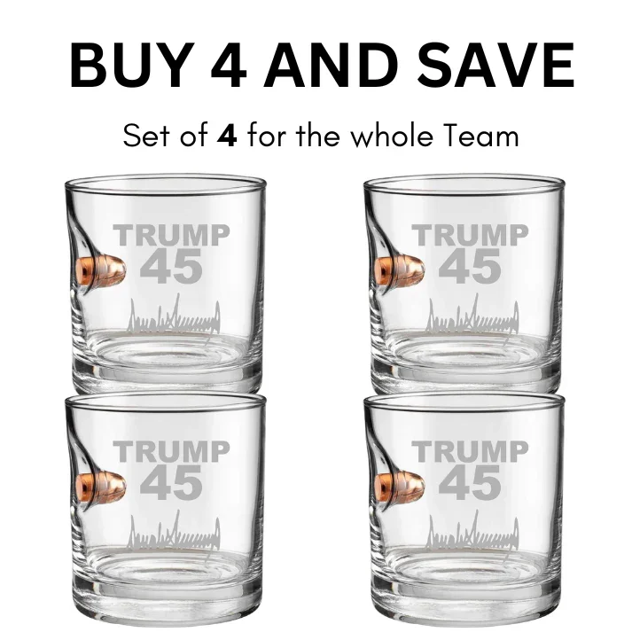4- Trump Bullet Glass