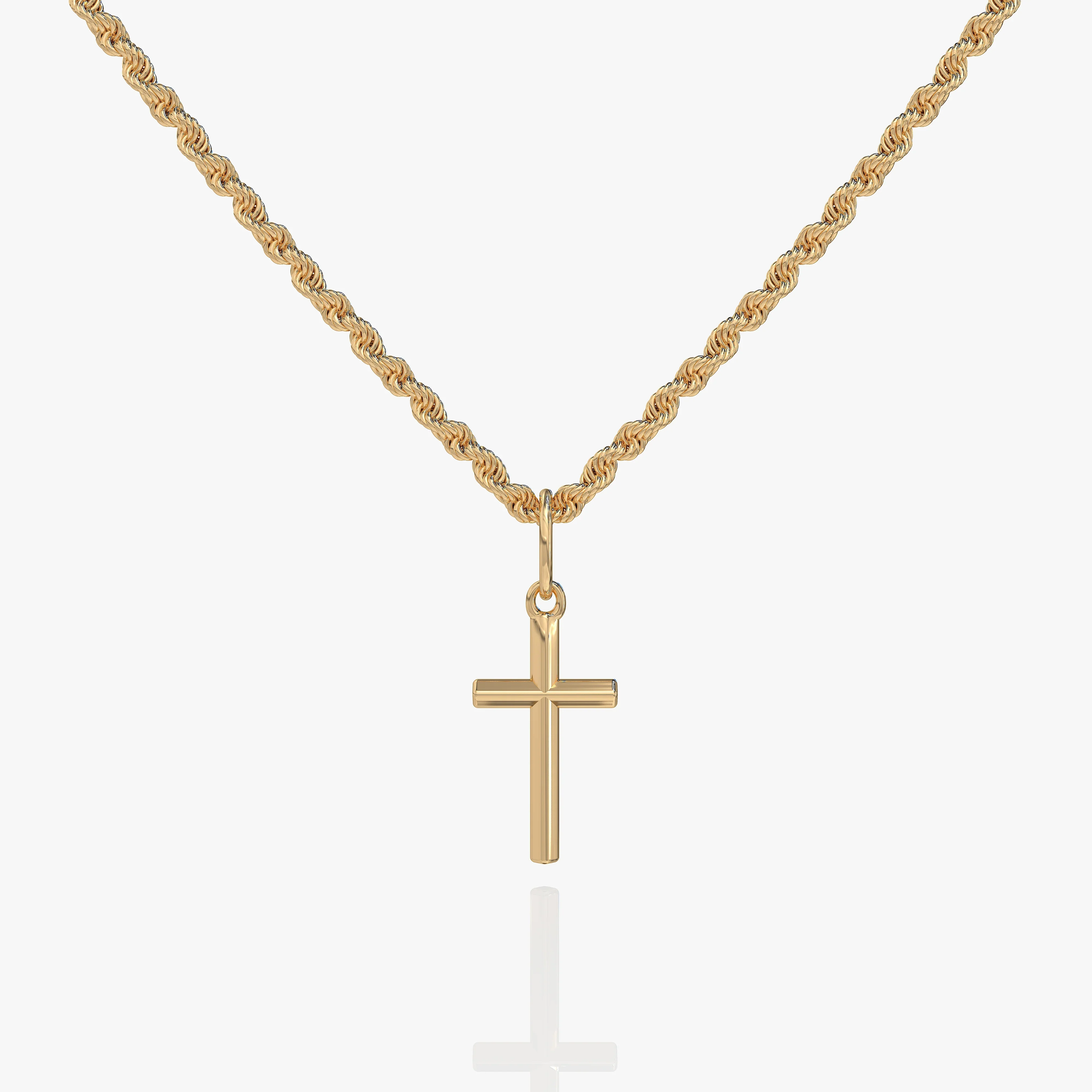 Cross Pendant Gold