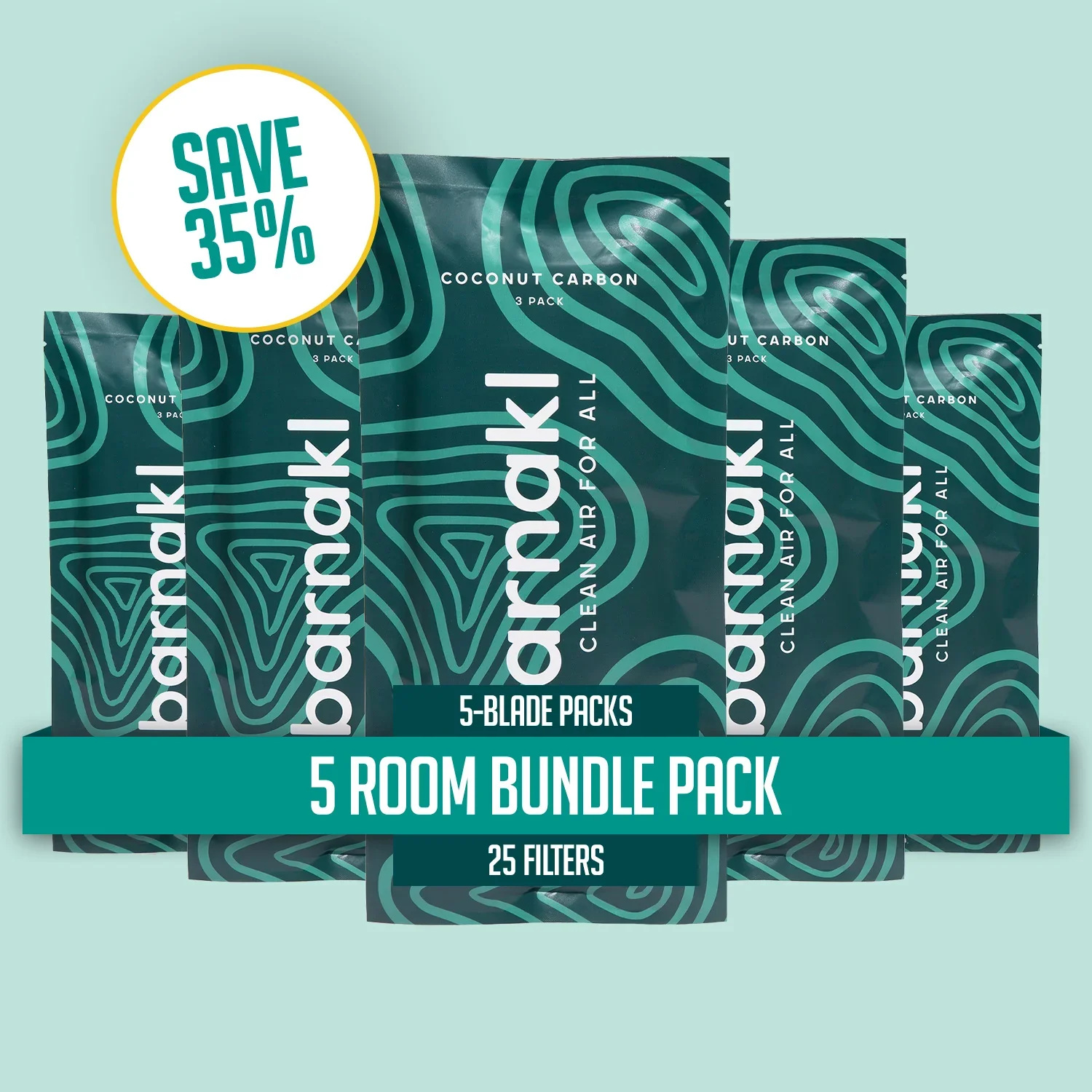 Barnakl 3-blade packs: Save 30% on 5 Room Bundle