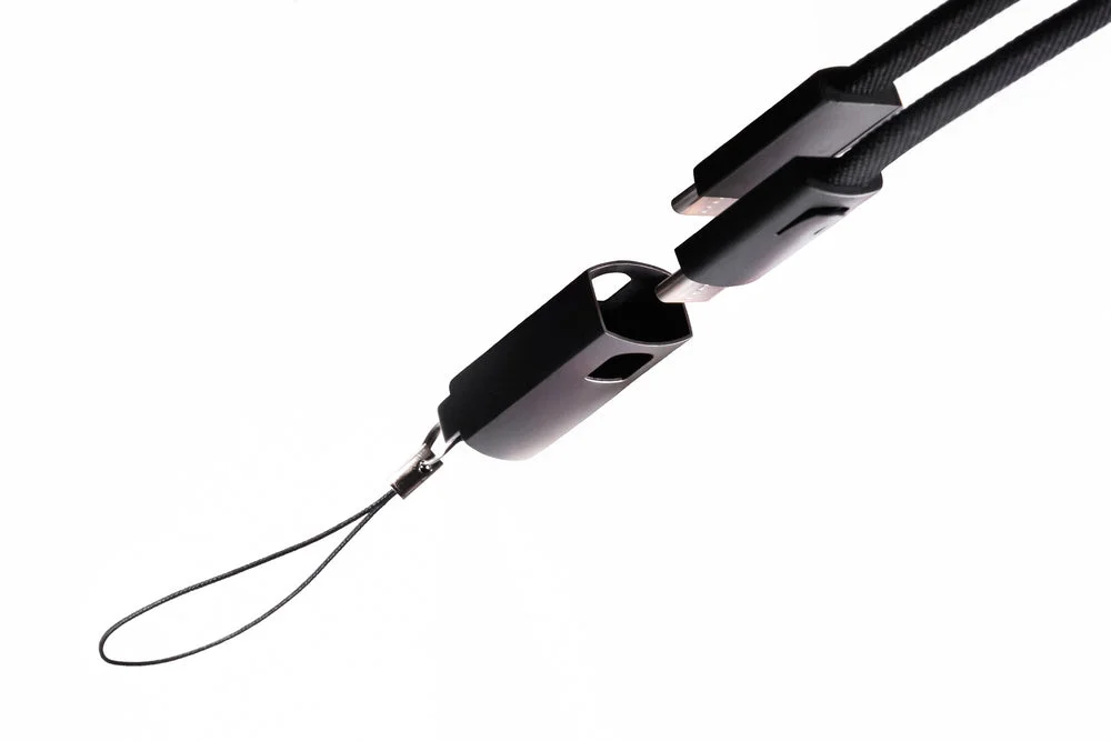 Dual-Function Camera Wrist Strap & USB-C Data Cable