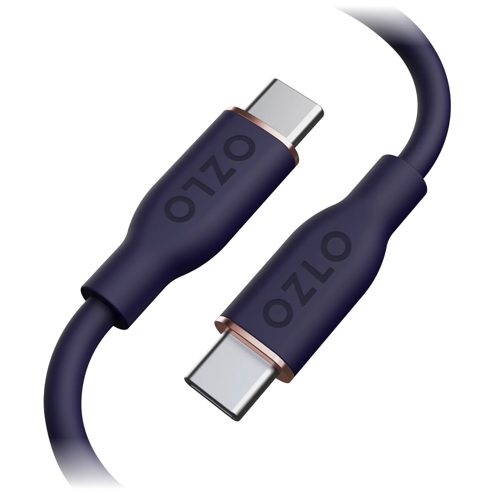 Ozlo USB-C to C Silicone Charging Cable