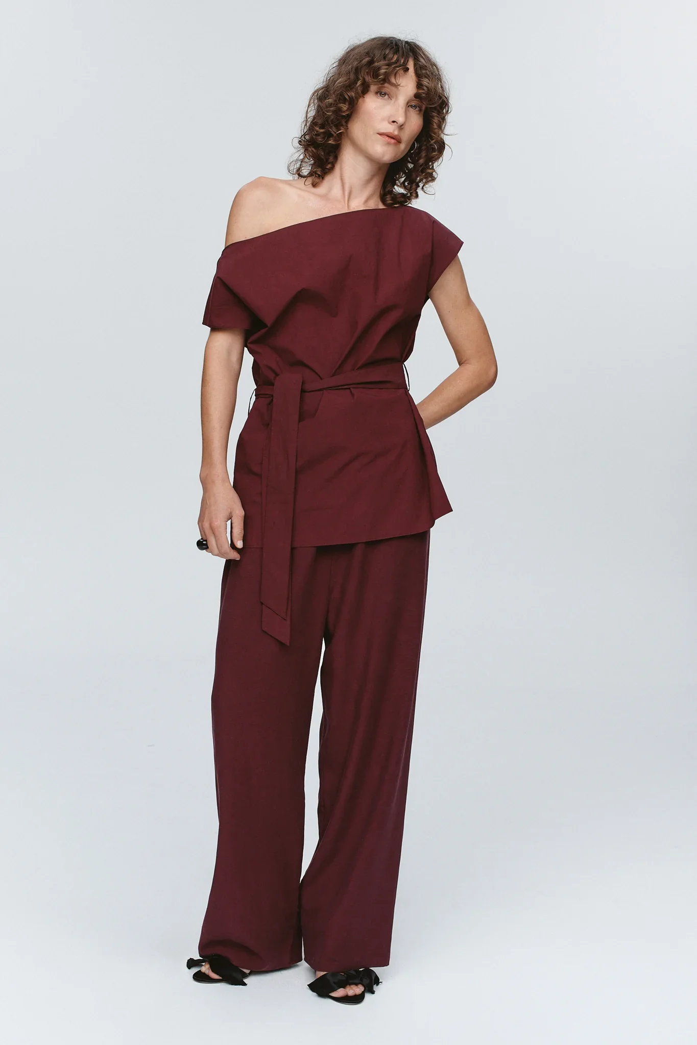 JUDE TOP - POMEGRANATE