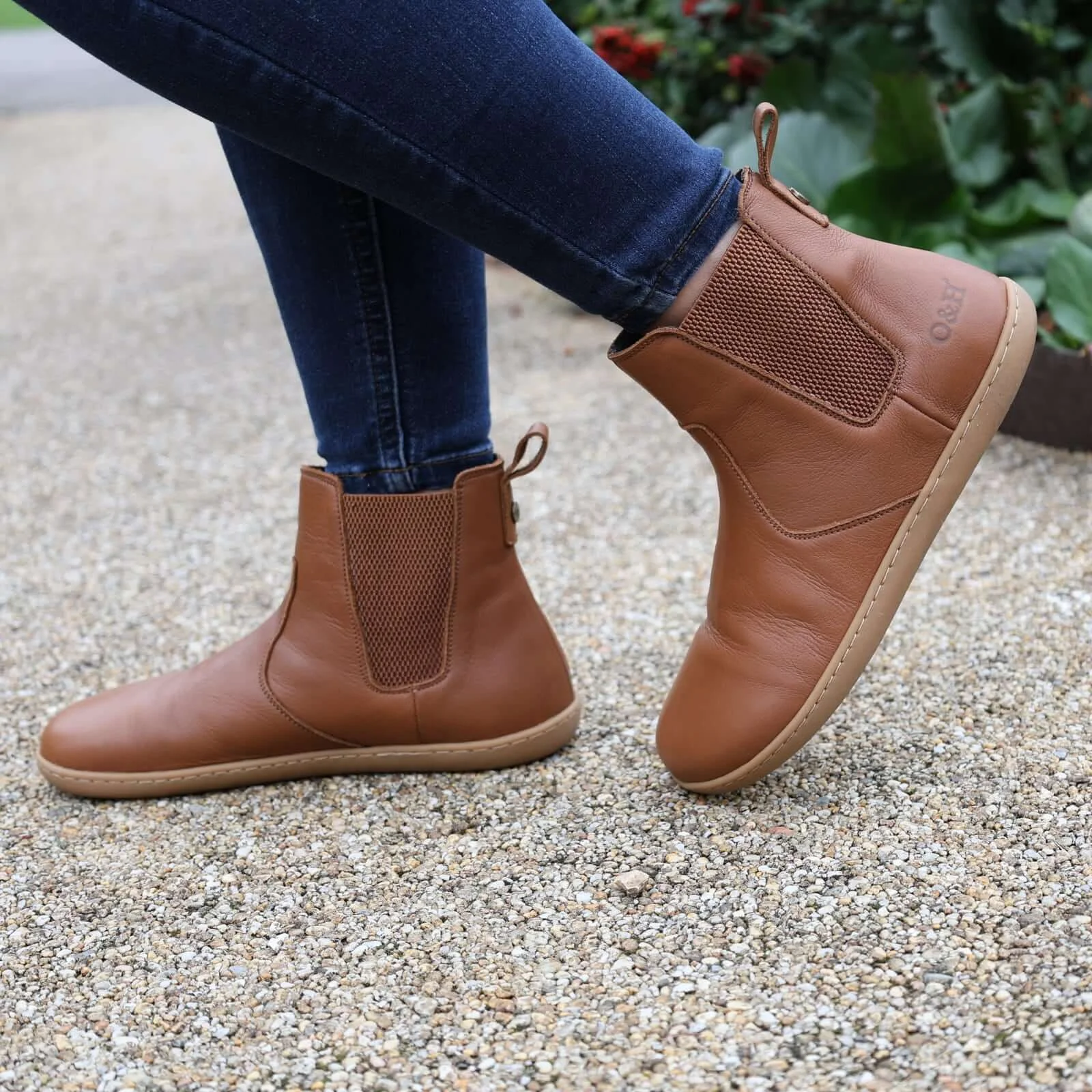Women's Willow 2 Chelsea Barefoot Ankle Boots - Tan