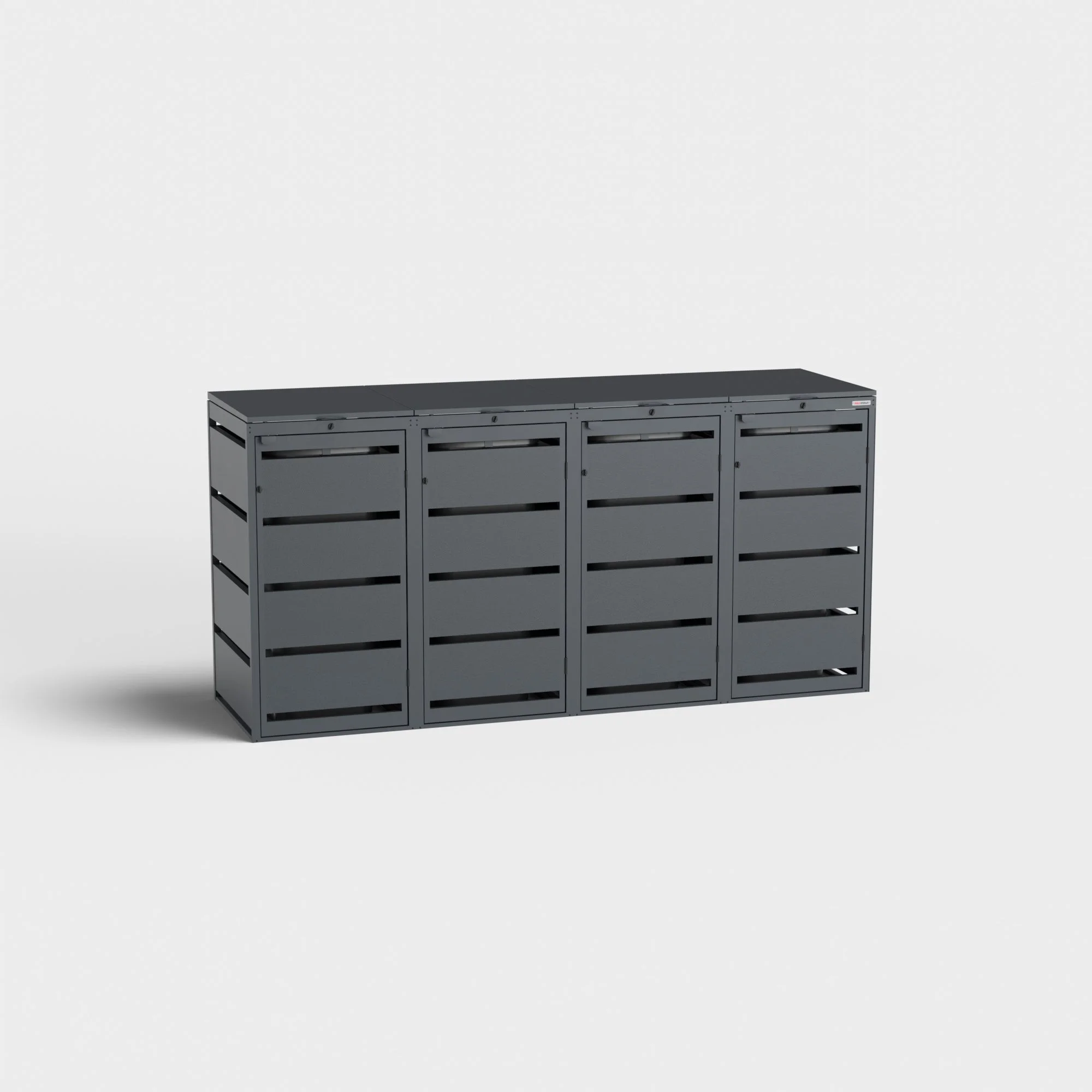 Dagobert Mülltonnenbox 4er