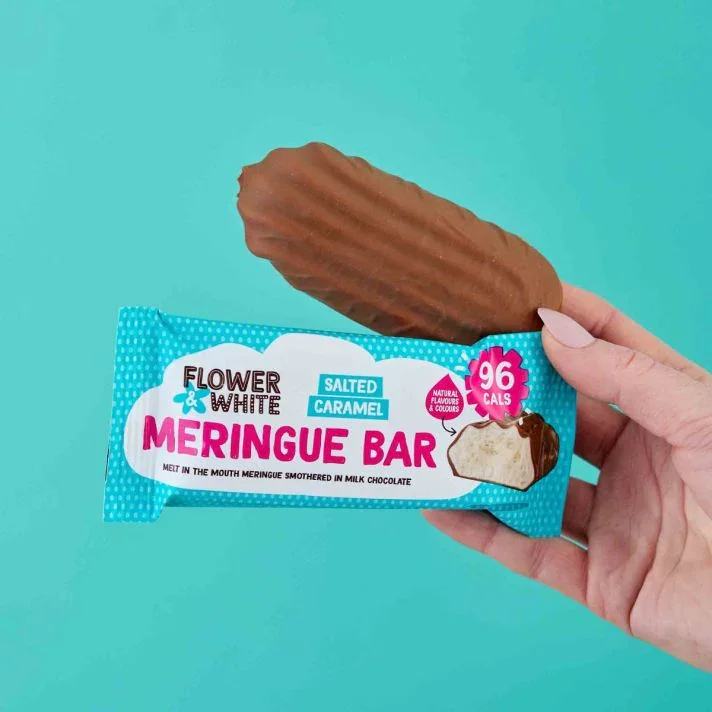 Salted Caramel Meringue Bar