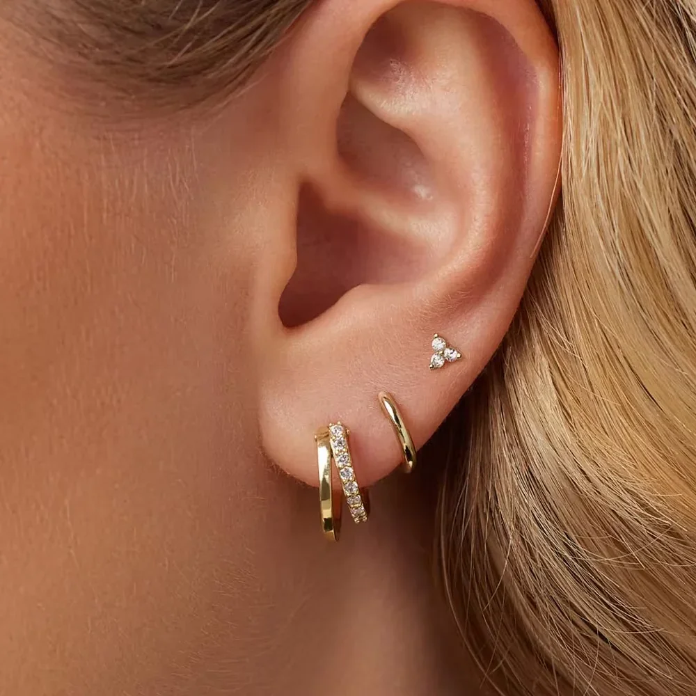 Thalia Earring Set of 3 - One Ear