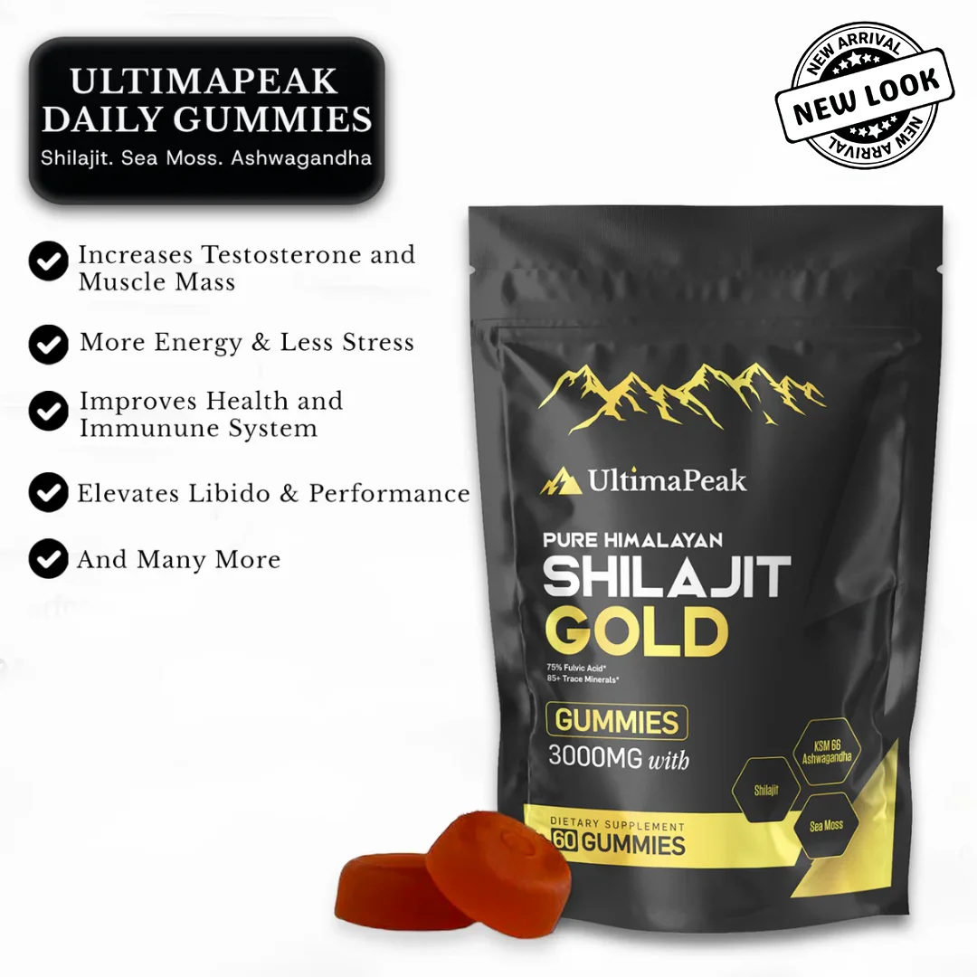ULTIMAPEAK™ Pure Shilajit Gummies (NEW)