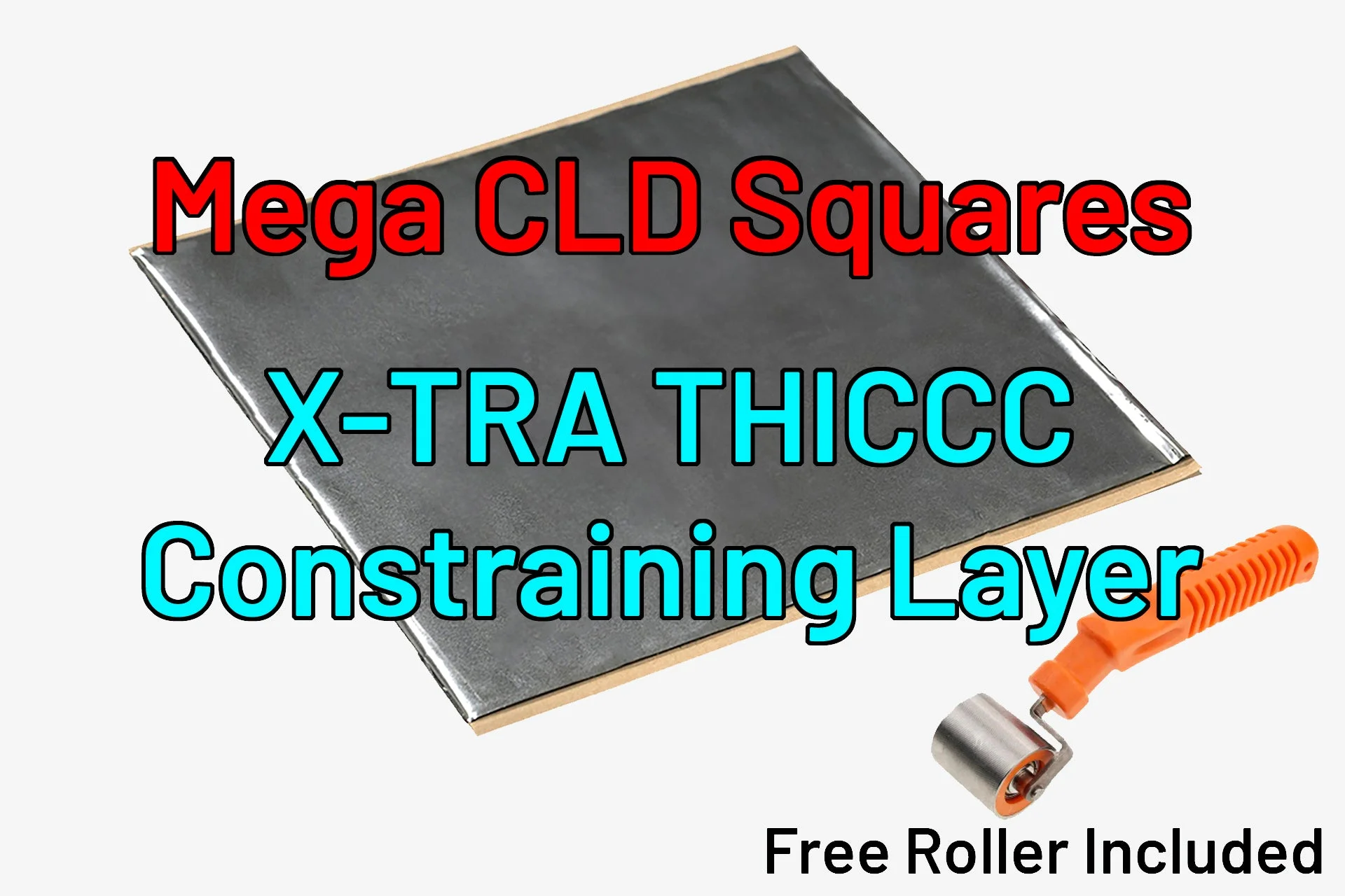 ResoNix Mega CLD Squares: Heavy Duty Sound Deadening Material