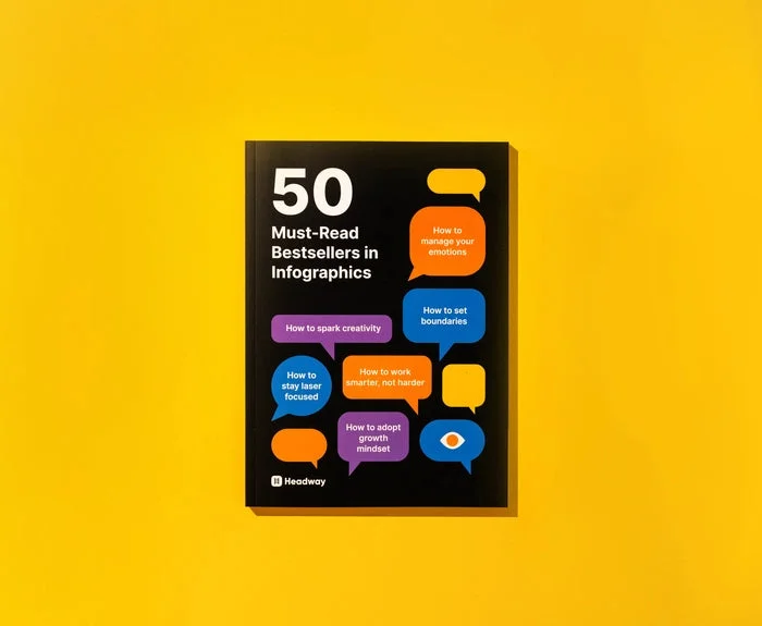 50 Must-Read Bestsellers in Infographics (Funnel)