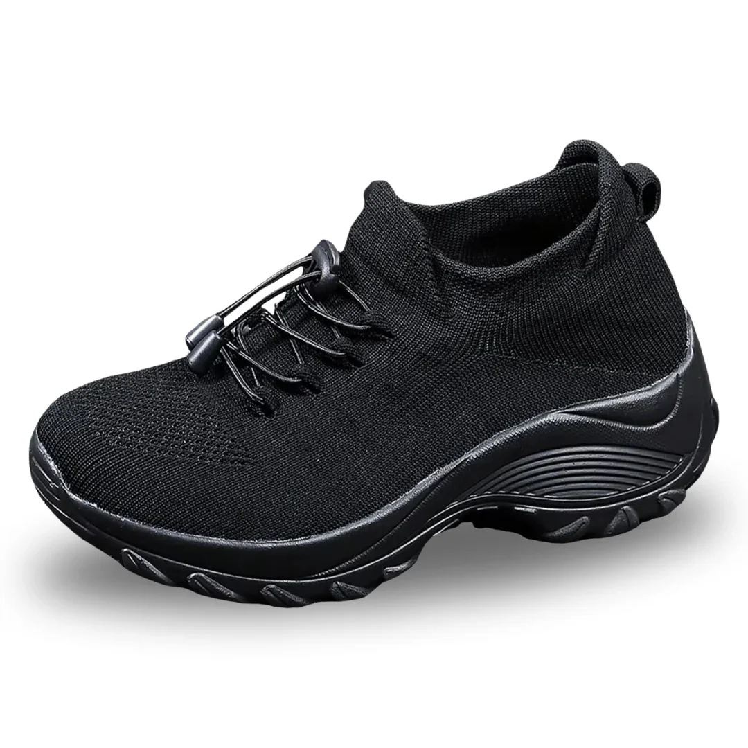 Ortho Stretch Cushion Shoes Women - Midnight Black