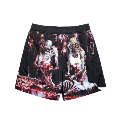 Butchered At Birth All Over Print Shorts
