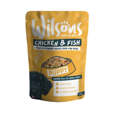 Puppy Chicken and Fish Fresh Dog Food