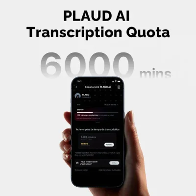 Plaud Intelligence Add-On Extension（6 000 / 3 000 / 600）