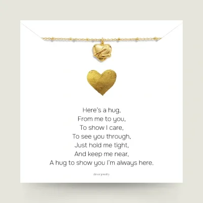 Gold Hug Necklace
