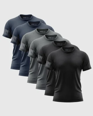 "Midnight" Flag T-Shirt (6 Pack)