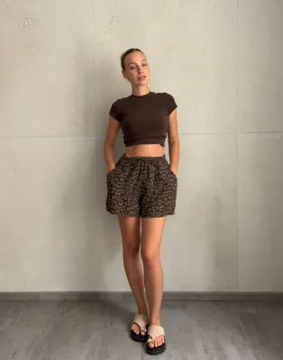 Leo Musselin Shorts – 100% Baumwolle