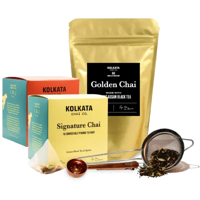 Golden Chai Set
