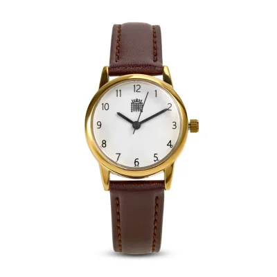 House of Commons Gold Plated Ladies Quartz Watch