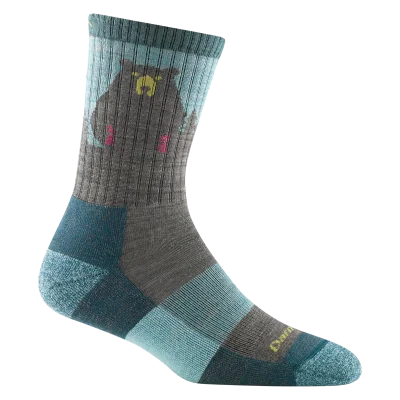 Women's Bear Town Micro Crew Lightweight Hiking Socks