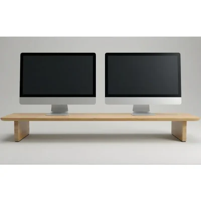 Monitor Stand Bamboo