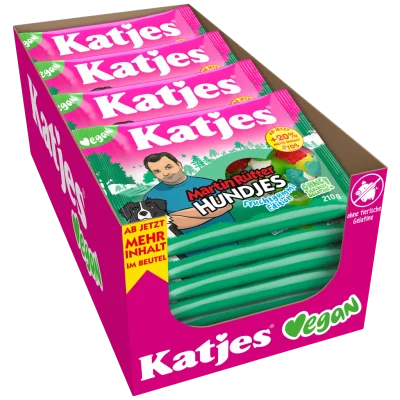 Martin Rütter Hundjes Fruchtgummi 210g 18er Karton