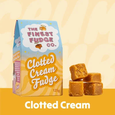 Clotted Cream Crumbly Fudge