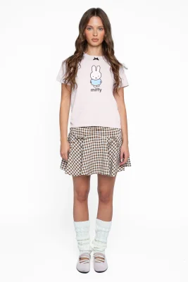 Miffy X Daisy St. Dusky Pink Baby Tee