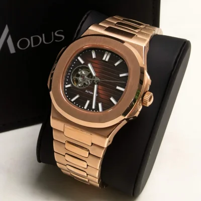 SEIKMOD NAUTILUS | COEUR OUVERT OR ROSE