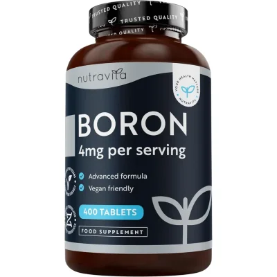 Boron 4mg - 400 Vegan Tablets